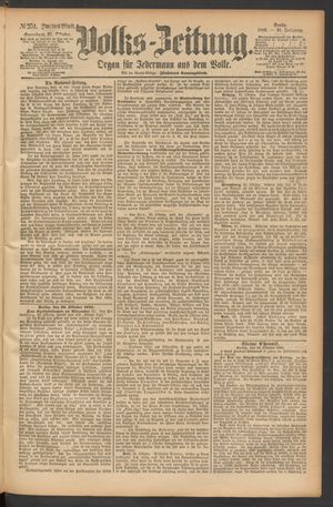 Volks-Zeitung on Oct 27, 1883