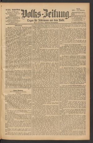 Volks-Zeitung on Nov 2, 1883
