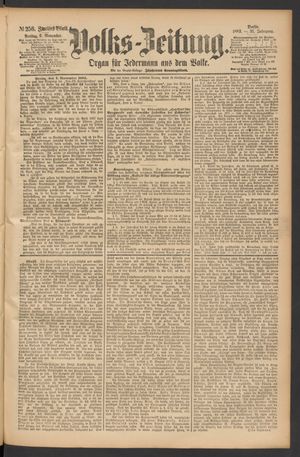 Volks-Zeitung on Nov 2, 1883