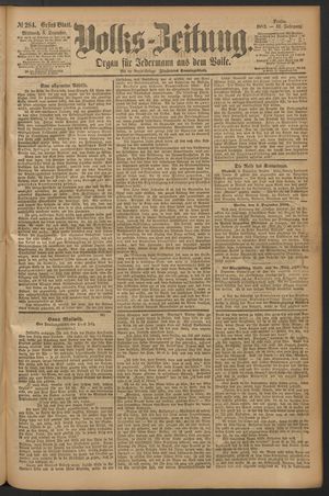 Volks-Zeitung on Dec 5, 1883