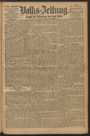 Volks-Zeitung vom 06.12.1883