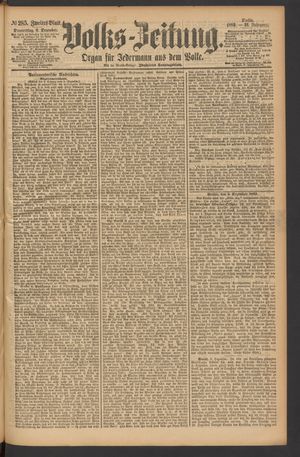 Volks-Zeitung vom 06.12.1883