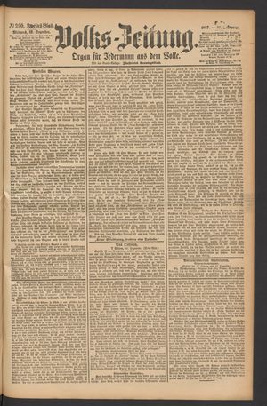 Volks-Zeitung vom 12.12.1883