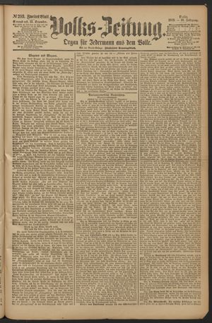 Volks-Zeitung vom 15.12.1883