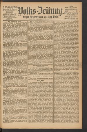 Volks-Zeitung vom 20.12.1883