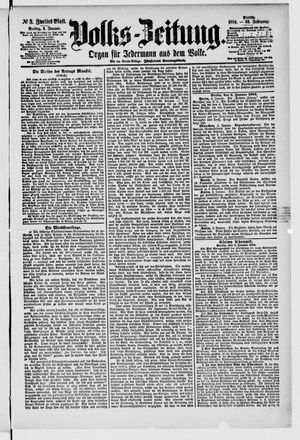Volks-Zeitung on Jan 4, 1884