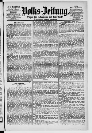 Volks-Zeitung on Jan 8, 1884