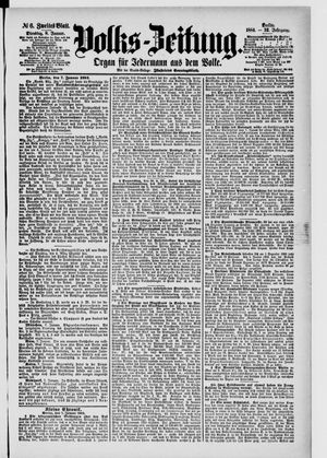 Volks-Zeitung on Jan 8, 1884
