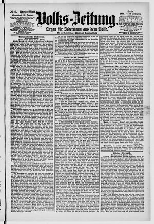 Volks-Zeitung on Jan 12, 1884