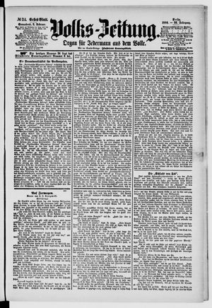 Volks-Zeitung on Feb 9, 1884