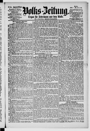 Volks-Zeitung on Feb 9, 1884