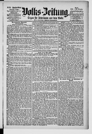 Volks-Zeitung vom 05.03.1884
