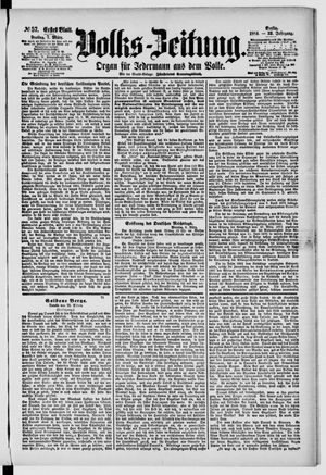 Volks-Zeitung vom 07.03.1884
