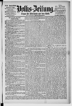 Volks-Zeitung vom 08.03.1884