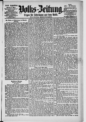 Volks-Zeitung vom 09.03.1884