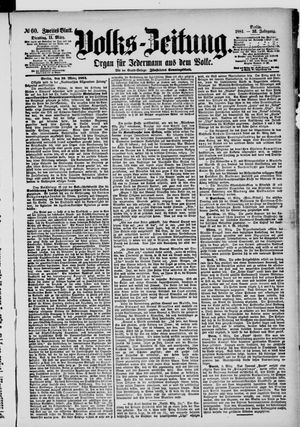 Volks-Zeitung vom 11.03.1884