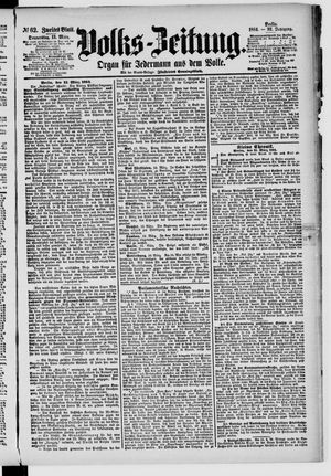 Volks-Zeitung vom 13.03.1884