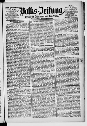 Volks-Zeitung on Mar 14, 1884