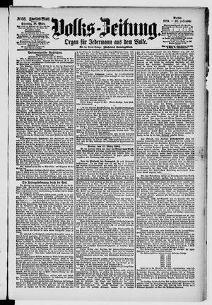 Volks-Zeitung vom 18.03.1884