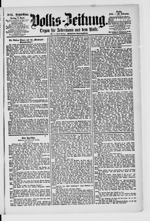 Volks-Zeitung on Apr 4, 1884