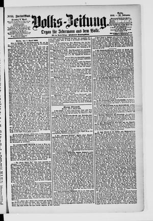 Volks-Zeitung on Apr 8, 1884