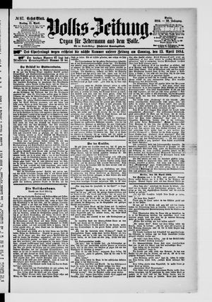 Volks-Zeitung on Apr 11, 1884