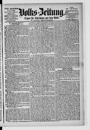 Volks-Zeitung vom 02.05.1884