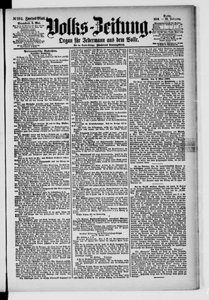 Volks-Zeitung on May 3, 1884
