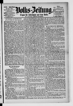 Volks-Zeitung on May 4, 1884