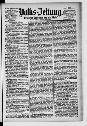 Volks-Zeitung vom 06.05.1884