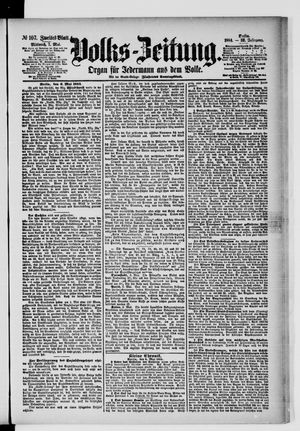 Volks-Zeitung vom 07.05.1884