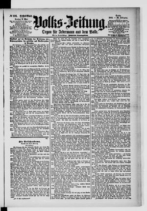 Volks-Zeitung vom 09.05.1884