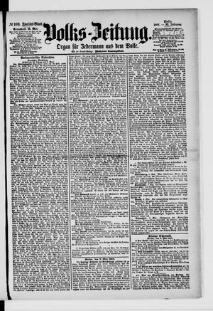 Volks-Zeitung vom 10.05.1884