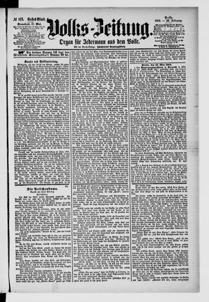 Volks-Zeitung vom 17.05.1884