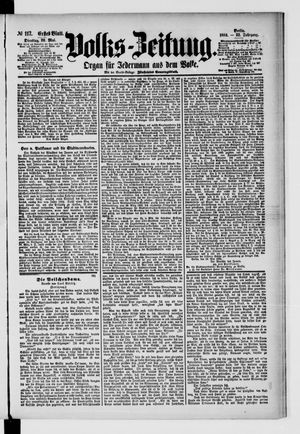 Volks-Zeitung vom 20.05.1884