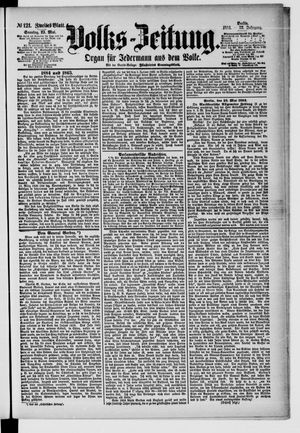 Volks-Zeitung vom 25.05.1884