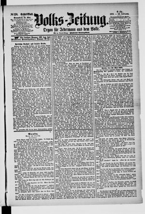 Volks-Zeitung vom 31.05.1884