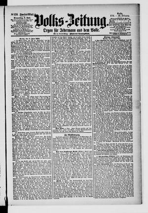 Volks-Zeitung vom 05.06.1884