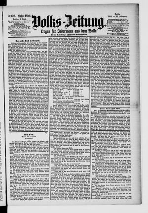 Volks-Zeitung vom 06.06.1884
