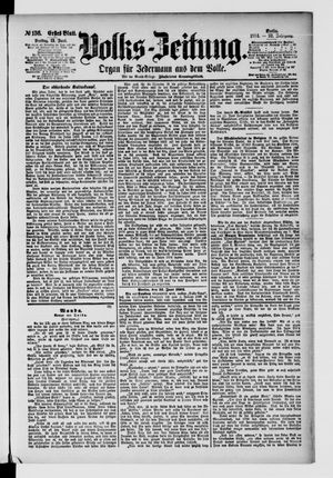 Volks-Zeitung vom 13.06.1884