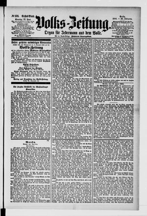 Volks-Zeitung vom 15.06.1884