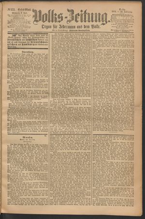 Volks-Zeitung vom 02.07.1884