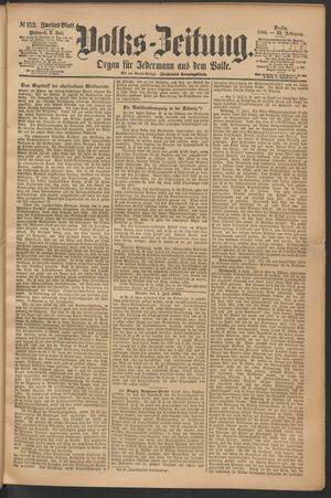 Volks-Zeitung vom 02.07.1884