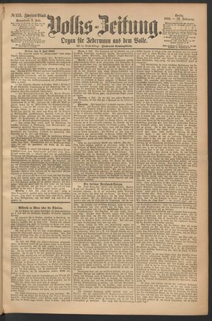 Volks-Zeitung on Jul 5, 1884