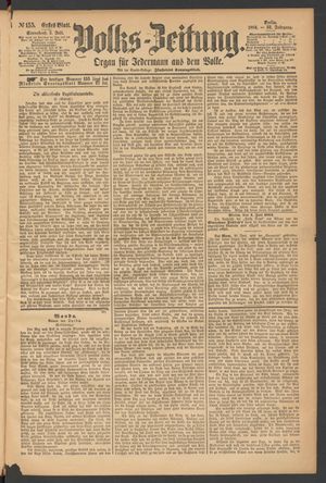 Volks-Zeitung on Jul 5, 1884
