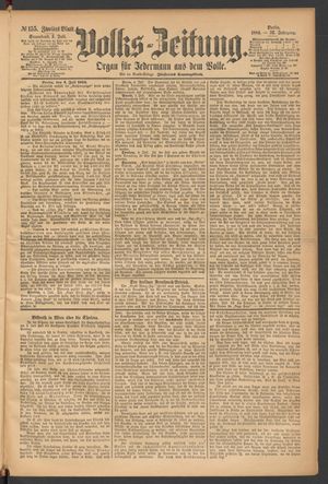 Volks-Zeitung on Jul 5, 1884