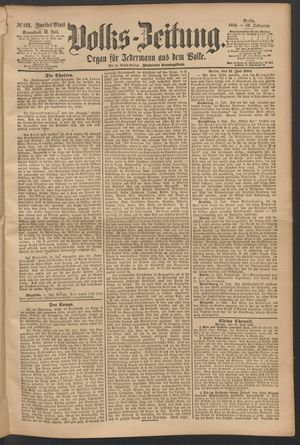 Volks-Zeitung vom 12.07.1884