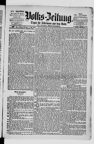 Volks-Zeitung on Jan 10, 1885