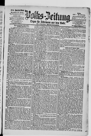 Volks-Zeitung on Jan 10, 1885