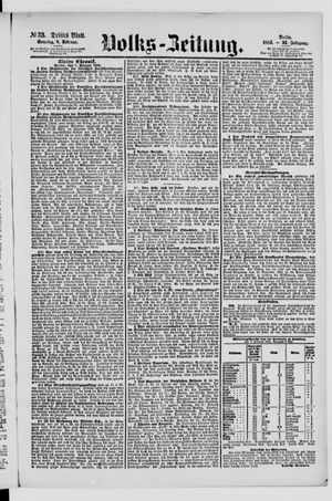 Volks-Zeitung on Feb 8, 1885